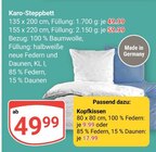 Karo-Steppbett im Angebot bei GLOBUS in Neuwied Karo-Steppbett Angebote bei GLOBUS Neuwied für 9,99 €