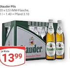 Pils im Angebot bei GLOBUS in Kaarst Pils Angebote von Stauder bei GLOBUS Kaarst für 13,99 €