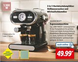 Espressomaschine Angebote von Silvercrest bei Lidl Gladbeck für 49,99 €