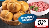 Mett + 5 Brötchen im Angebot bei EDEKA in Ahaus Mett + 5 Brötchen Angebote bei EDEKA Ahaus für 5,55 €