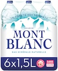 Eau minérale naturelle - Mont Blanc - Colruyt à Metz Eau minérale naturelle - Mont Blanc en promo chez Colruyt Metz à 2,11 €