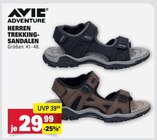 Herren Trekking-Sandalen Schwarz Angebote von AVIC Adventure bei E center Schwäbisch Gmünd für 29,99 €