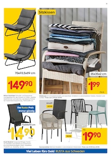 Gartensitzmöbel im Rusta Prospekt "Willkommen zu Hause in Schweden!" mit 18 Seiten (Bremen)