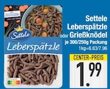 Leberspätzle oder Grießknödel von Settele im aktuellen EDEKA Prospekt für 1,99 €