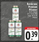 Premium Pilsener bei EDEKA im Bergheim Prospekt für 0,39 €