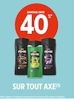 Promo 40% en avantage carte sur tout Axe à  dans le catalogue Intermarché à Louisfert