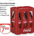 Aktuelles Coca-Cola Limonade Angebot bei GLOBUS in Landau (Pfalz) ab 7,99 €