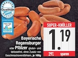 Bayerische Regensburger von  im aktuellen EDEKA Prospekt für 1,19 €