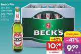 Pils im Angebot bei Netto Marken-Discount in Erfurt Pils Angebote von Beck's bei Netto Marken-Discount Erfurt für 9,99 €
