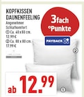 Aktuelle Kopfkissen Angebote bei Marktkauf in Bottrop Aktuelles Kopfkissen Daunenfeeling Angebot bei Marktkauf in Bottrop ab 12,99 €