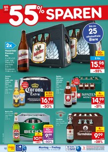 Bier im aktuellen Netto Marken-Discount Prospekt (Frankfurt (Main)) Bier im Netto Marken-Discount Prospekt "Aktuelle Angebote" mit 72 Seiten (Frankfurt (Main))