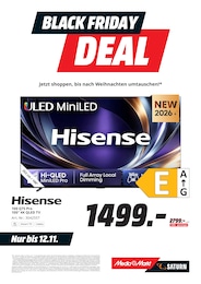 MediaMarkt Saturn 4K Fernseher im Prospekt 