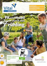 Vital Sanitätshaus Prospekt: "Fit und mobil durch den Frühling", 6 Seiten, 13.03.2025 - 31.05.2025