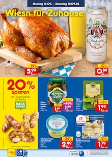 Feinkostlebensmittel im Netto Marken-Discount Prospekt "Aktuelle Angebote" mit 72 Seiten (Duisburg)