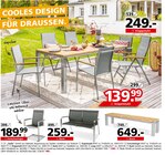 Aktuelles Gartenmöbel-Set „Stella“ Angebot bei Segmüller in Mönchengladbach ab 139,99 €