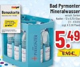 Mineralwasser bei Trinkgut im Prospekt "" für 5,49 €