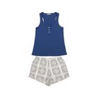 Pyjashort femme - TEX en promo chez Carrefour Vanves à 6,99 €