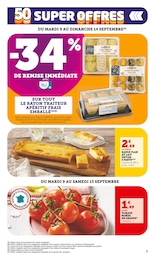 Prix et réduction Viennoiserie dans le prospectus U Express en cours Offre Viennoiserie dans le catalogue U Express du moment à la page 9