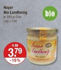 Bio Landhonig von Hoyer im aktuellen V-Markt Prospekt für 3,79 €
