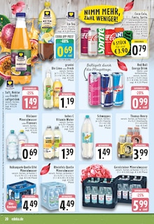 Mineralwasser im EDEKA Prospekt "Aktuelle Angebote" mit 28 Seiten (Bonn)