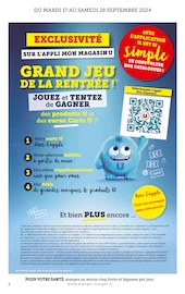 Réfrigérateur Angebote im Prospekt "Grand jeu de la rentrée !" von Super U auf Seite 2