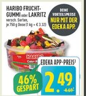 Frucht-Gummi oder Lakritz Angebote von Haribo bei Marktkauf Herford für 2,49 €