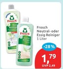 Neutral Reiniger im Angebot bei budni in Lüneburg Neutral Reiniger Angebote von Frosch bei budni Lüneburg für 1,79 €