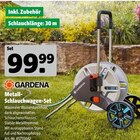 Metall-Schlauchwagen-Set von Gardena im aktuellen Hagebaumarkt Prospekt für 99,99 €