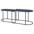 Satztische 2 St. für draußen/schwarzblau im IKEA Prospekt Satztische 2 St. für draußen/schwarzblau von GRYTSHOLM im aktuellen IKEA Prospekt für 69,00 €