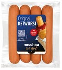 Original Ketwurst von Mischau für 3,99 € bei REWE im Angebot Original Ketwurst von Mischau im aktuellen REWE Prospekt