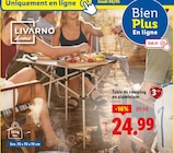 Table de camping en aluminium à Lidl dans Canals Table de camping en aluminium à Lidl dans Canals