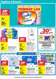 Offre Mouchoirs dans le catalogue Carrefour du moment à la page 64