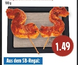 Marinierte Hähnchenspieße bei EDEKA im Lollar Prospekt für 1,49 €
