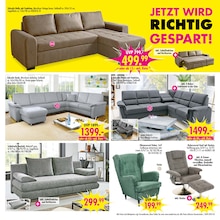 Ecksofa im SB Möbel Boss Prospekt "JETZT WIRD RICHTIG GESPART!" mit 12 Seiten (Frankfurt (Main))