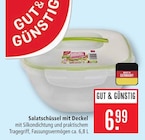 Salatschüssel mit Deckel Angebote von Gut & Günstig bei Marktkauf Reutlingen für 6,99 €
