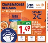 BEN'S ORIGINAL EXPRESS REIS Angebote von Ben's Original bei Marktkauf Bochum für 1,49 €