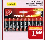 Aktuelles Alkaline-Batterien Angebot bei Marktkauf in Leipzig ab 1,69 €