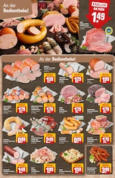 Bockwurst Angebot im aktuellen REWE Prospekt auf Seite 14