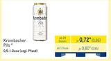 Pils Angebote von Krombacher bei METRO Troisdorf für 0,86 €