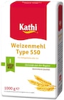 Weizenmehl Type 550 im REWE Prospekt Weizenmehl Type 550 von Kathi im aktuellen REWE Prospekt für 1,49 €