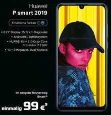 Huawei P smart 2019 bei Telekom Partner Tönisvorst in Krefeld Huawei P smart 2019 im Angebot bei Telekom Partner Tönisvorst Krefeld für 99,00 €