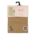 Rideau desert 140x240cm ocre - B&M à Dijon Rideau desert 140x240cm ocre en promo chez B&M Dijon à 15,99 €