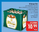 Bier im Angebot bei Marktkauf in Bad Kissingen Bier Angebote von Bitburger bei Marktkauf Bad Kissingen für 10,99 €