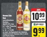 Rum Angebote von Havana Club bei EDEKA Weiden für 9,99 €
