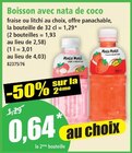 Norma Strasbourg - Promo Boisson avec nata de coco Promo Boisson avec nata de coco à 0,64 € dans le catalogue Norma à Strasbourg