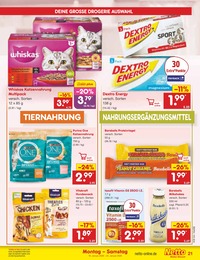Proteinriegel Angebot im aktuellen Netto Marken-Discount Prospekt auf Seite 23