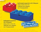 Aufbewahrungsstein mit 4 Noppen Angebote von LEGO bei diska Chemnitz für 11,99 €