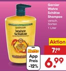 Wahre Schätze Shampoo im Angebot bei Netto Marken-Discount in Velbert Wahre Schätze Shampoo Angebote von Garnier bei Netto Marken-Discount Velbert für 6,99 €