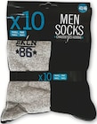 LOT DE 10 PAIRES DE CHAUSSETTES HOMME en promo chez Netto Caen à 4,99 €