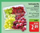 Aktuelle Weintrauben Angebote bei Marktkauf in Leipzig Aktuelles Tafeltrauben Mix hell/rot Angebot bei Marktkauf in Leipzig ab 2,49 €